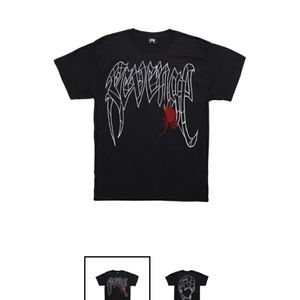 Revenge Black Spider Tee